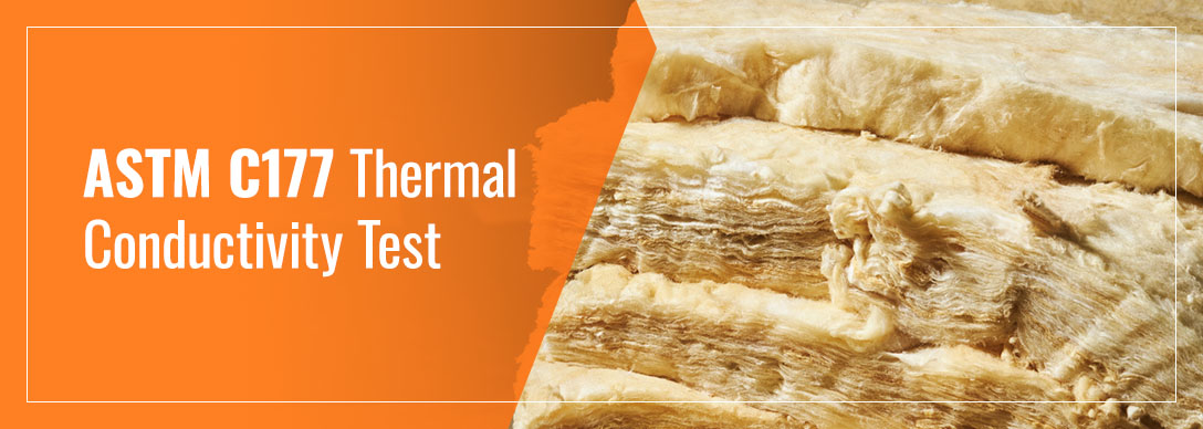 A thermal conductivity test design showing insulating material